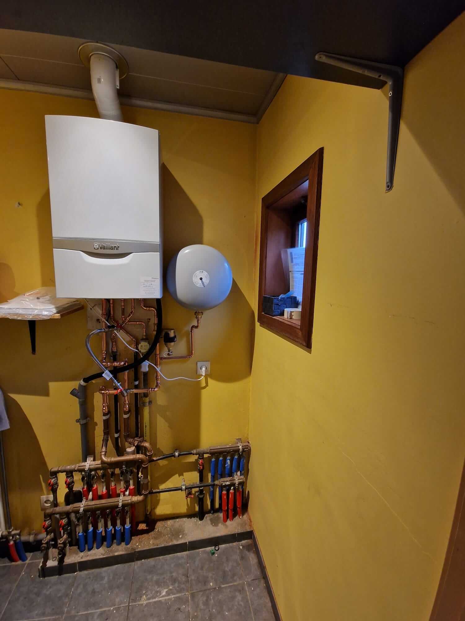 Aansluiting Vaillant Ecotec plus