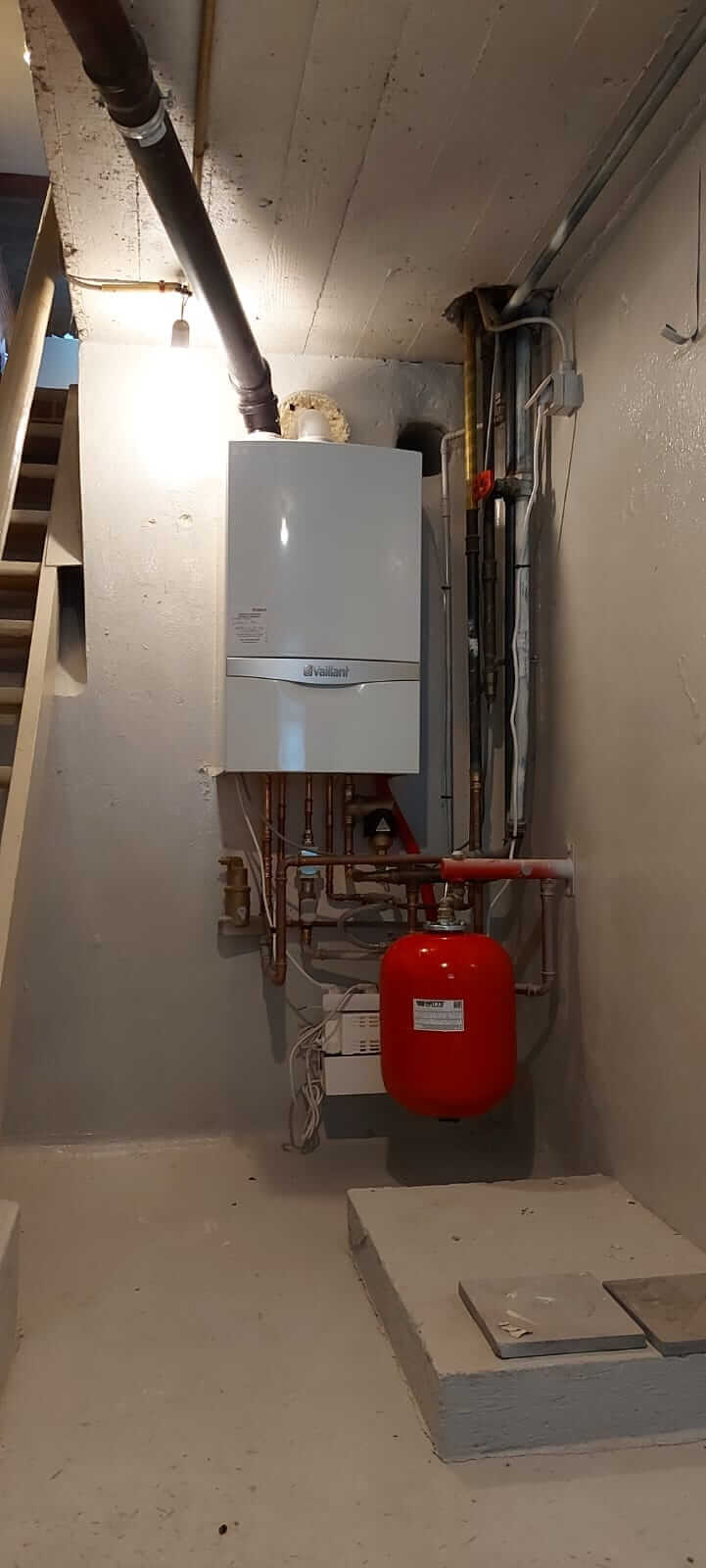 Nieuwe verwarmingsinstallatie in Oost-Vlaanderen Zele 1
